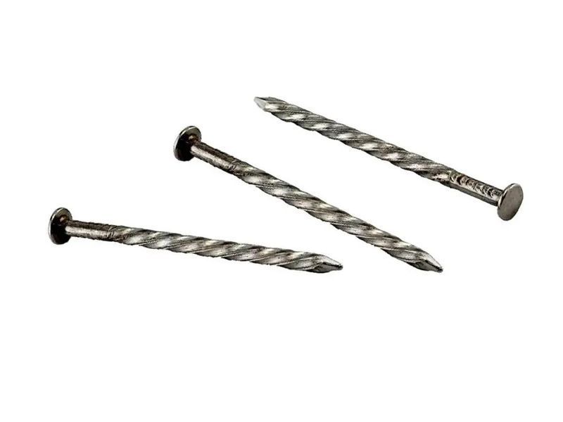 Цвях нагвинтований без покриття 2.8х70 мм DIN 68163А Nail 020996 фото